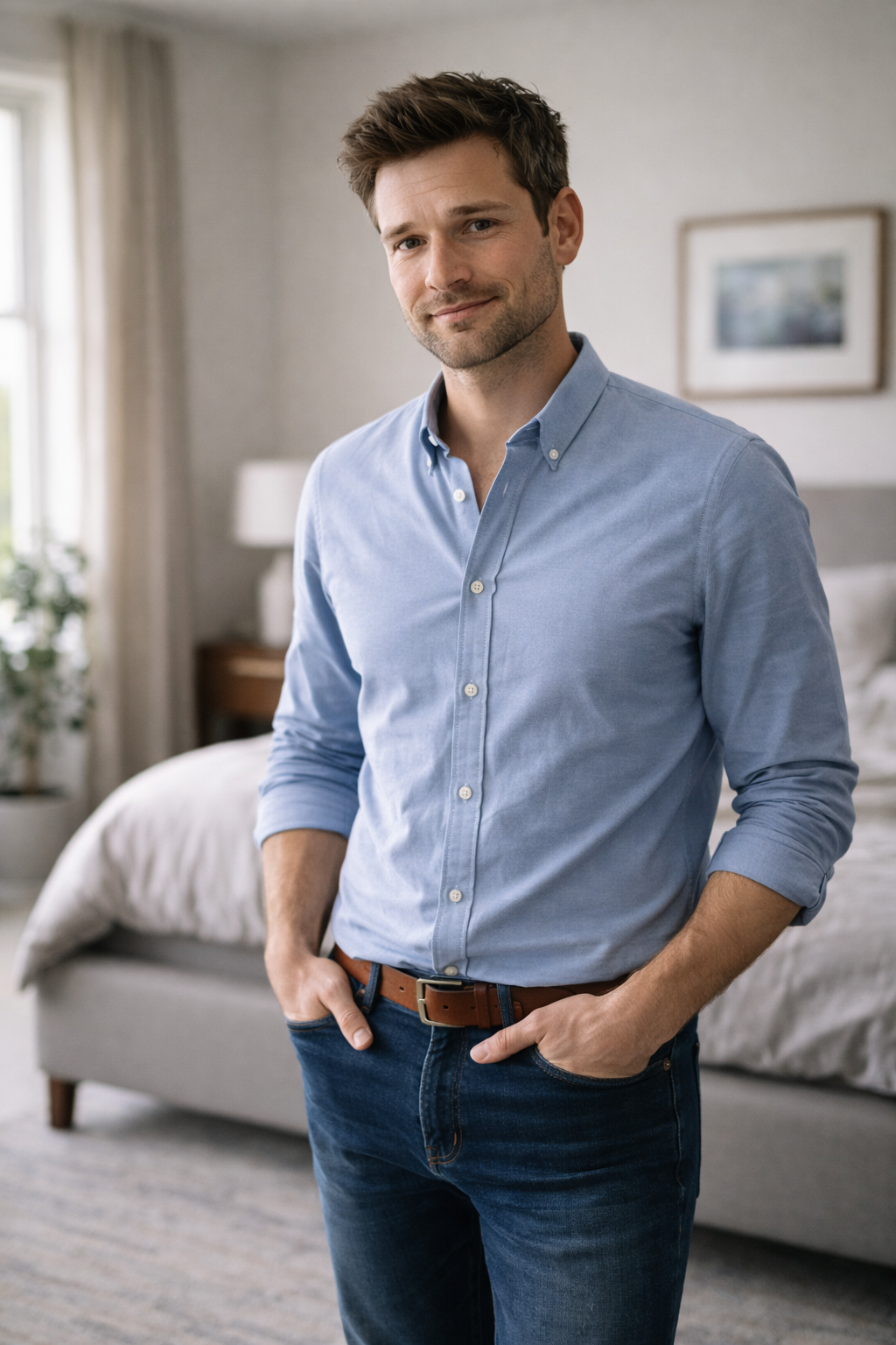 Confident man after following the complete Climax Mastery 4-step system