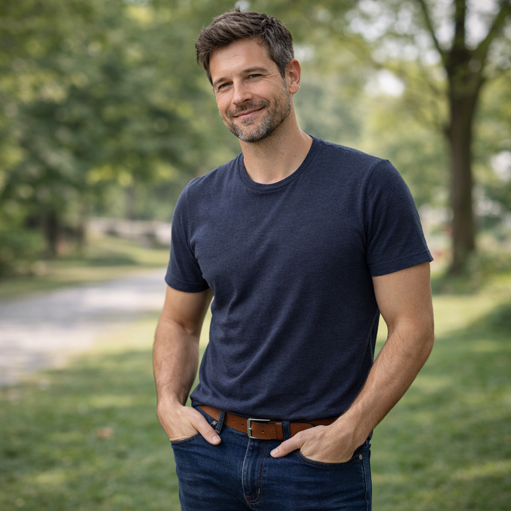 Confident man after following the complete Climax Mastery system